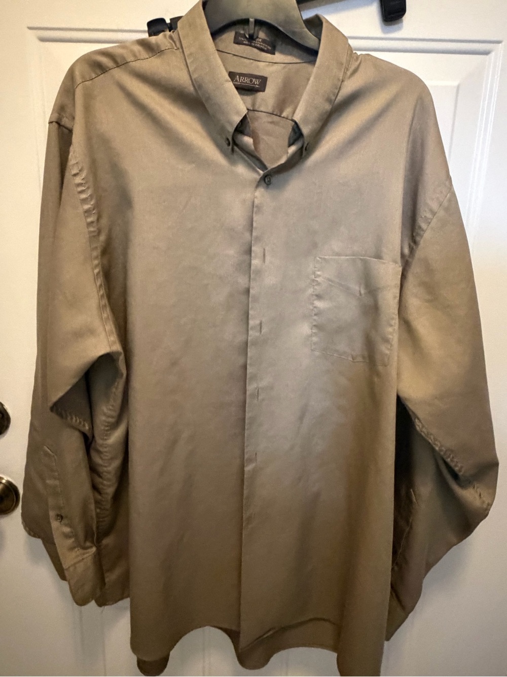Arrow Men's Khaki Trench Coat